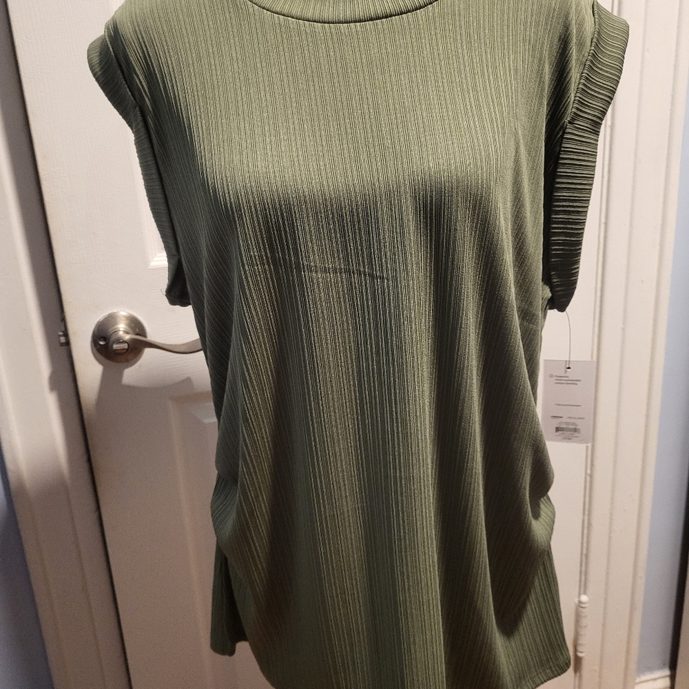 Olive Green Women's Top NWT SizeXXL  NINE WEST